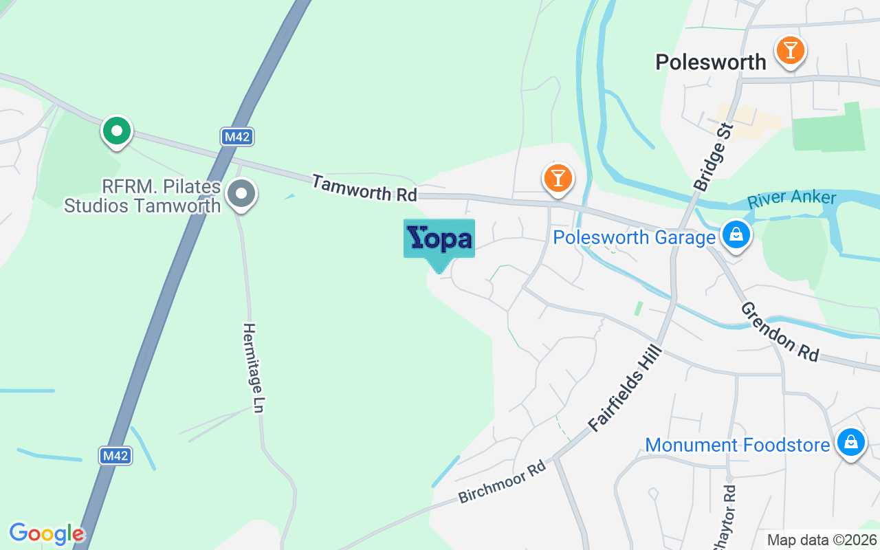 Map showing the location of B78 1JE