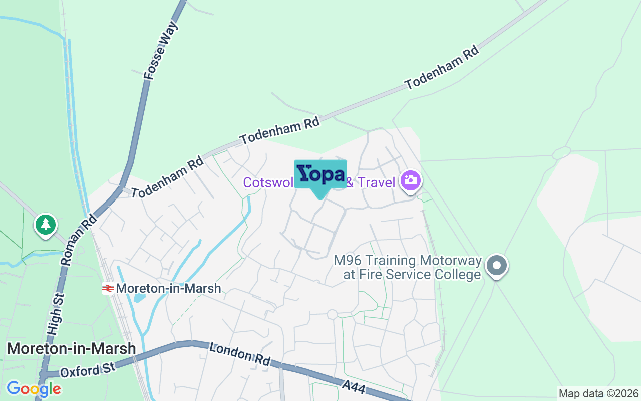 Map showing the location of GL56 0FF