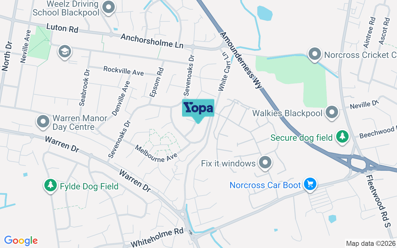 Map showing the location of FY5 3DL
