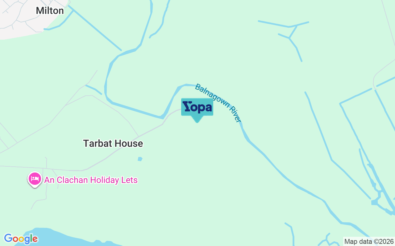 Map showing the location of IV18 0NF