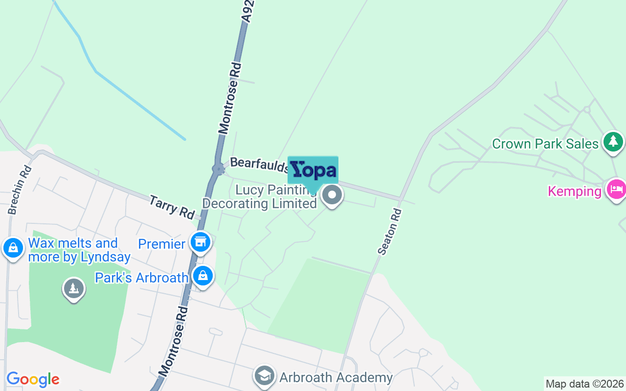 Map showing the location of DD11 5LF