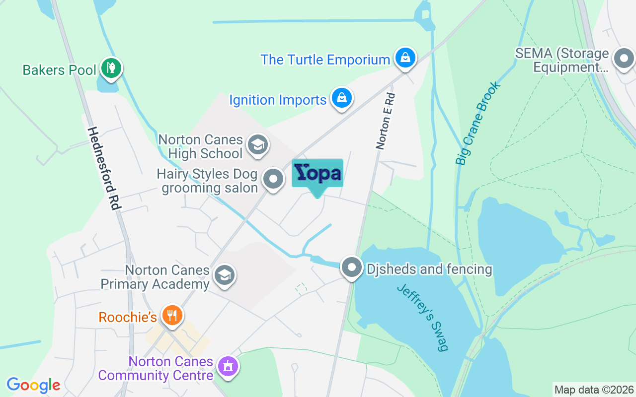 Map showing the location of WS11 9RH