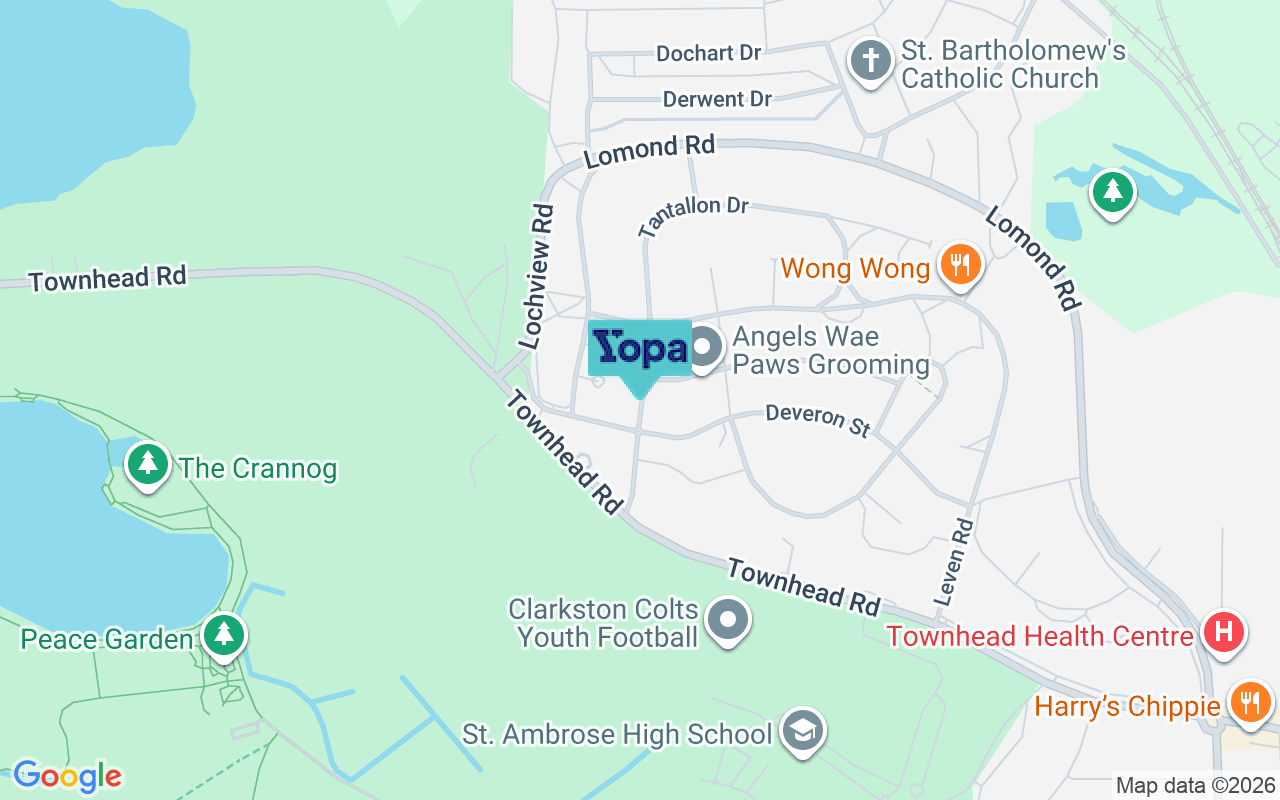 Map showing the location of ML5 2LN