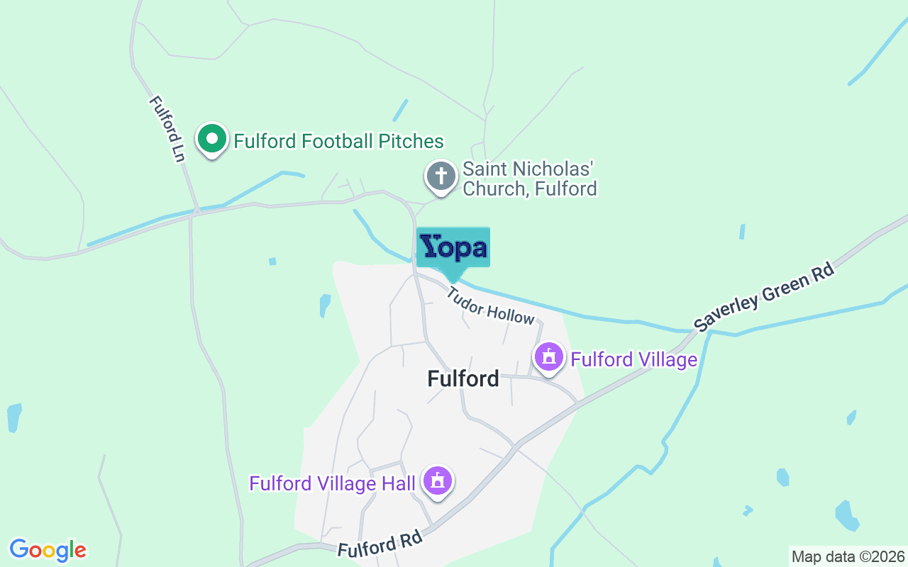 Map showing the location of ST11 9NP