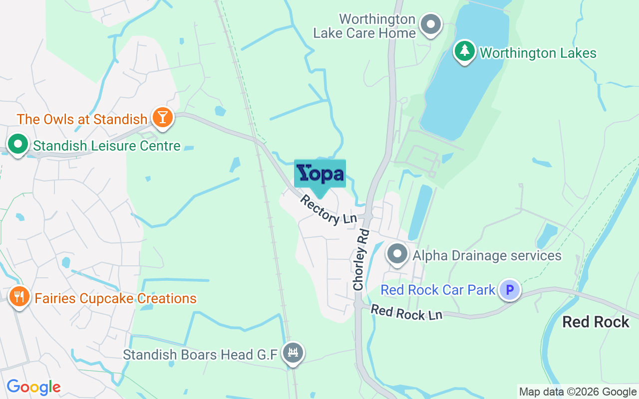 Map showing the location of WN1 2TY