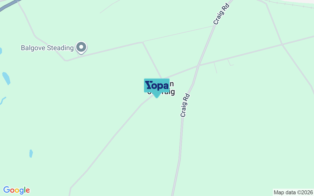 Map showing the location of DD10 9TT