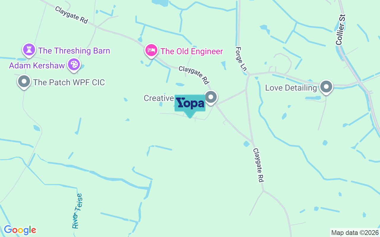Map showing the location of ME18 6FH