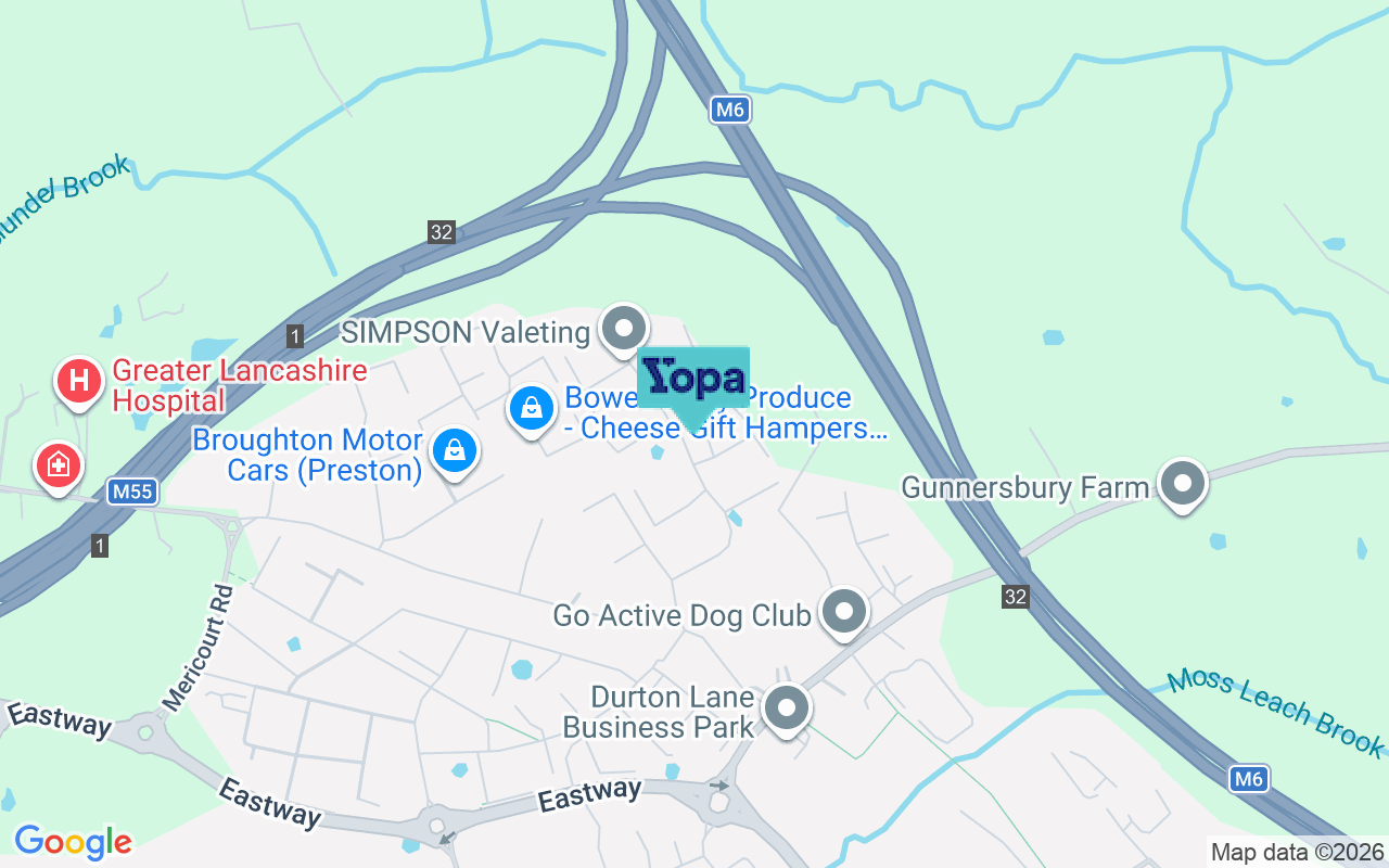 Map showing the location of PR3 5FF