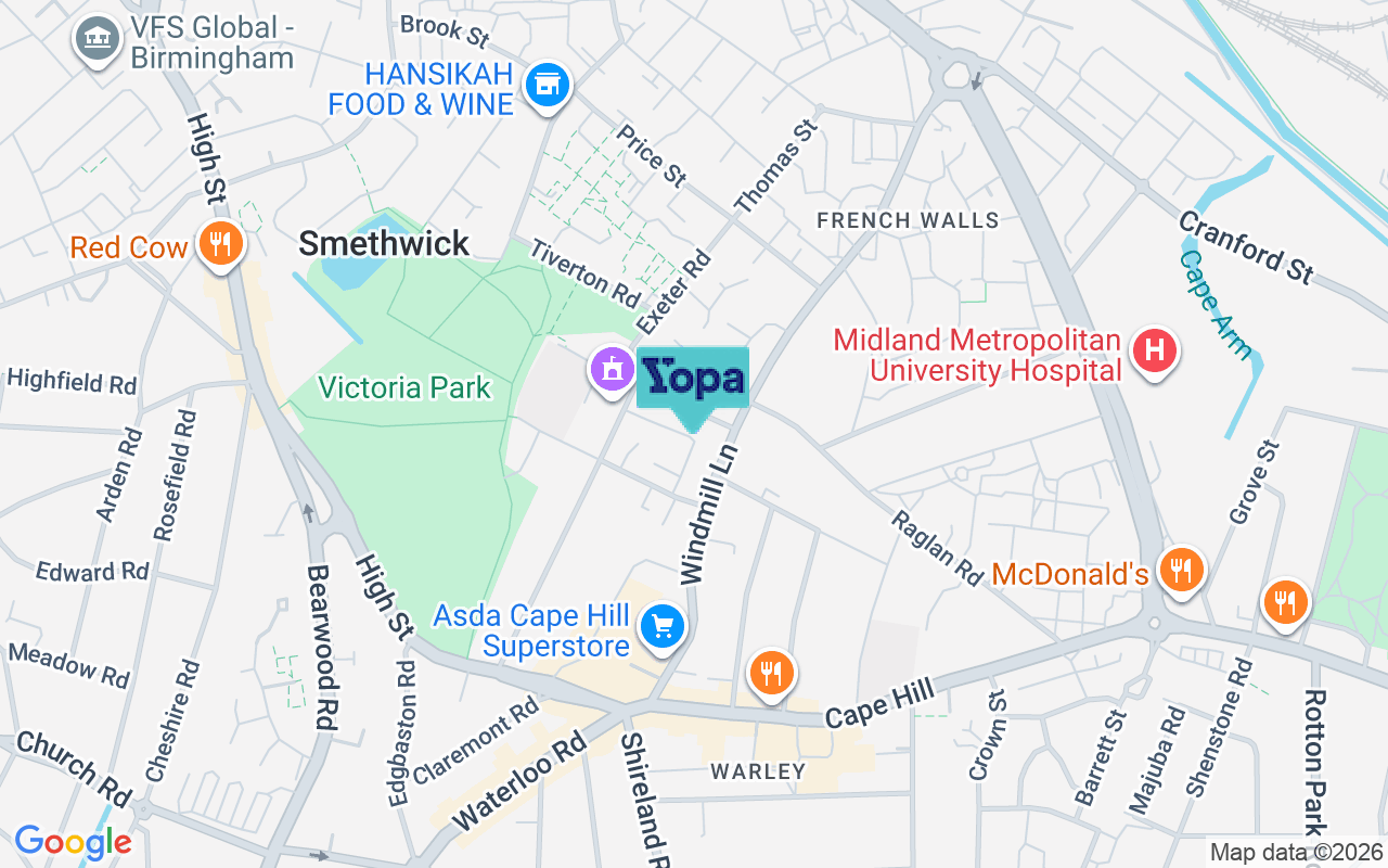 Map showing the location of B66 3PS