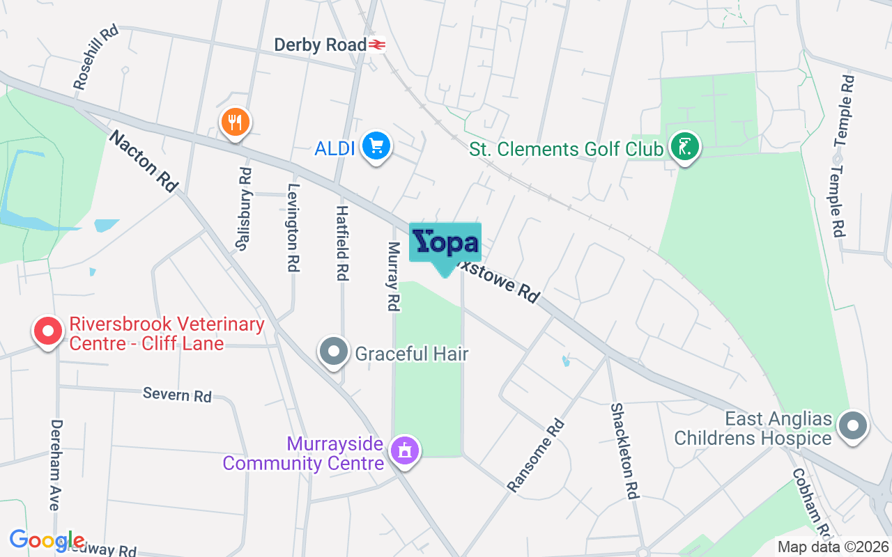 Map showing the location of IP3 9AJ