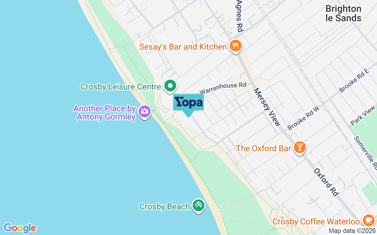 Map showing the location of L22 6QQ