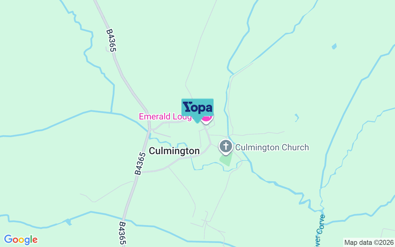 Map showing the location of SY8 2DB