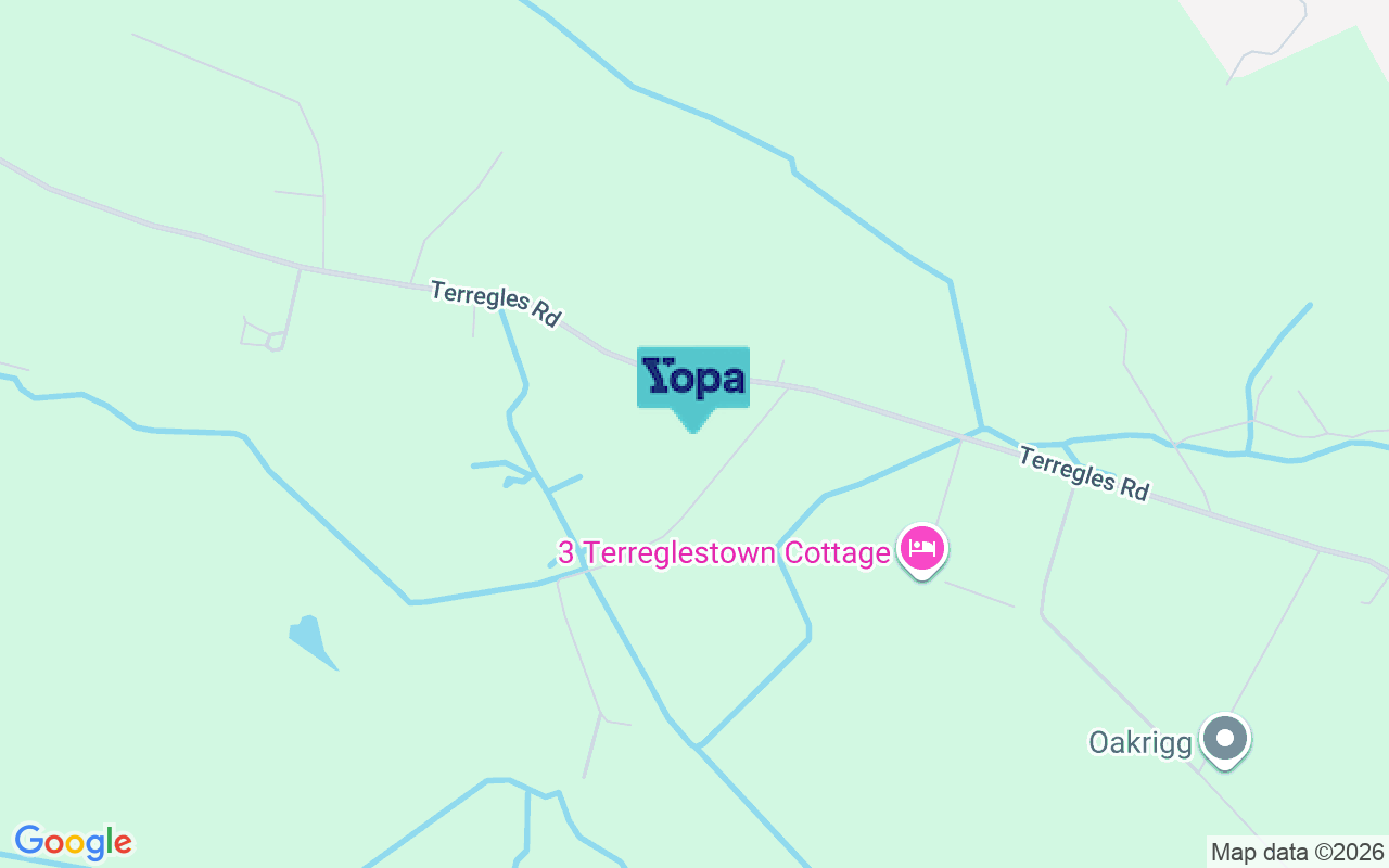 Map showing the location of DG2 9RS