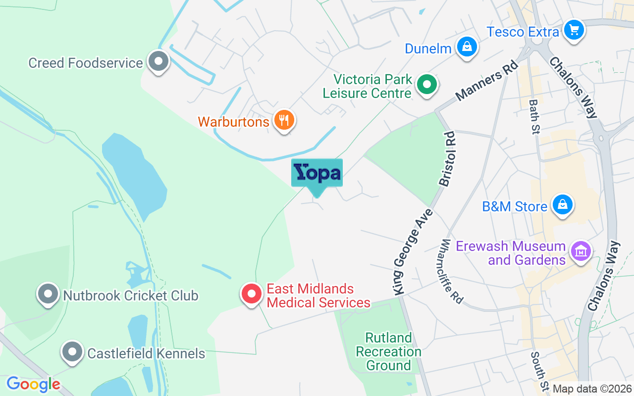 Map showing the location of DE7 5HR