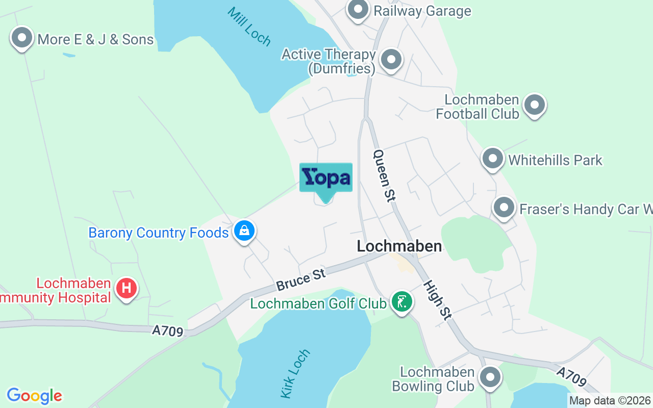 Map showing the location of DG11 1GD