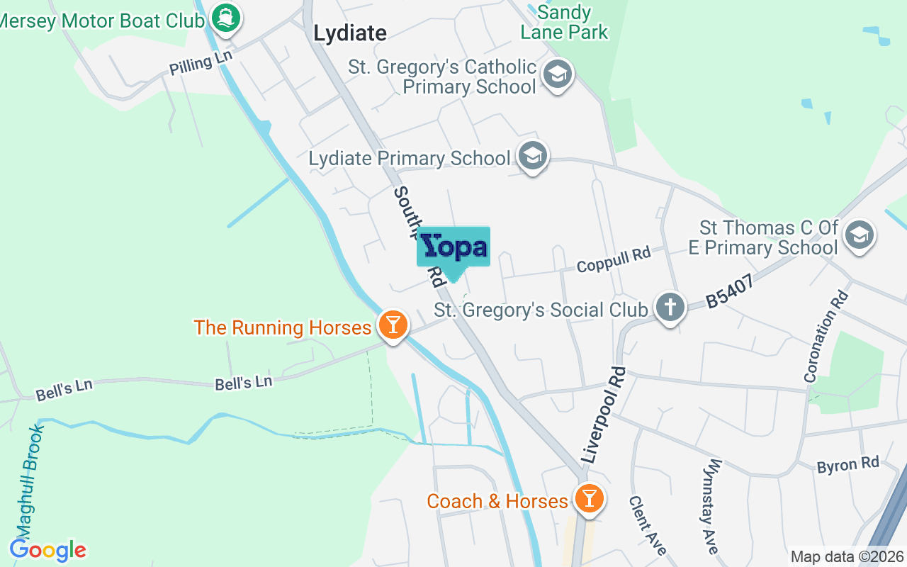 Map showing the location of L31 2JP
