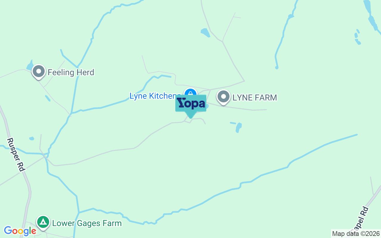 Map showing the location of RH5 5HQ
