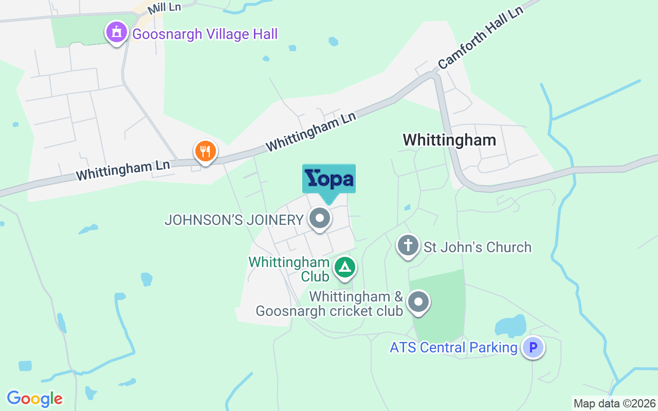 Map showing the location of PR3 2LG