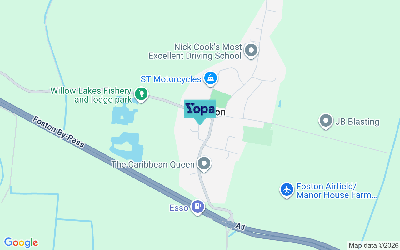 Map showing the location of NG32 2LE