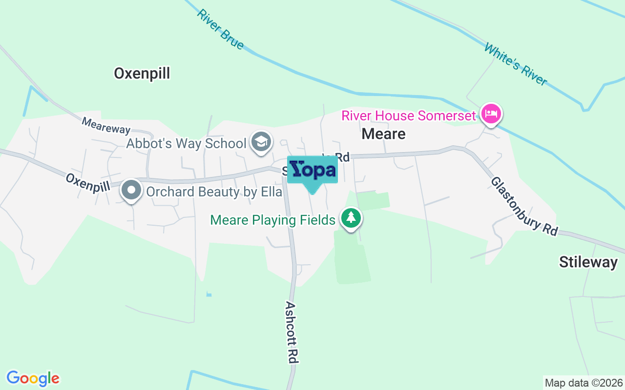 Map showing the location of BA6 9SE