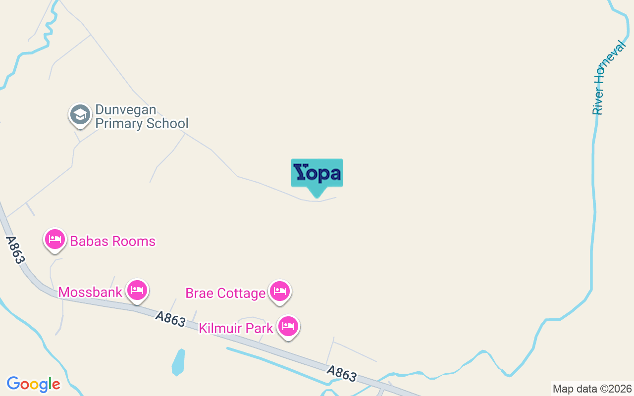 Map showing the location of IV55 8GU