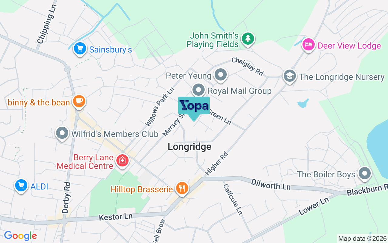 Map showing the location of PR3 3RE