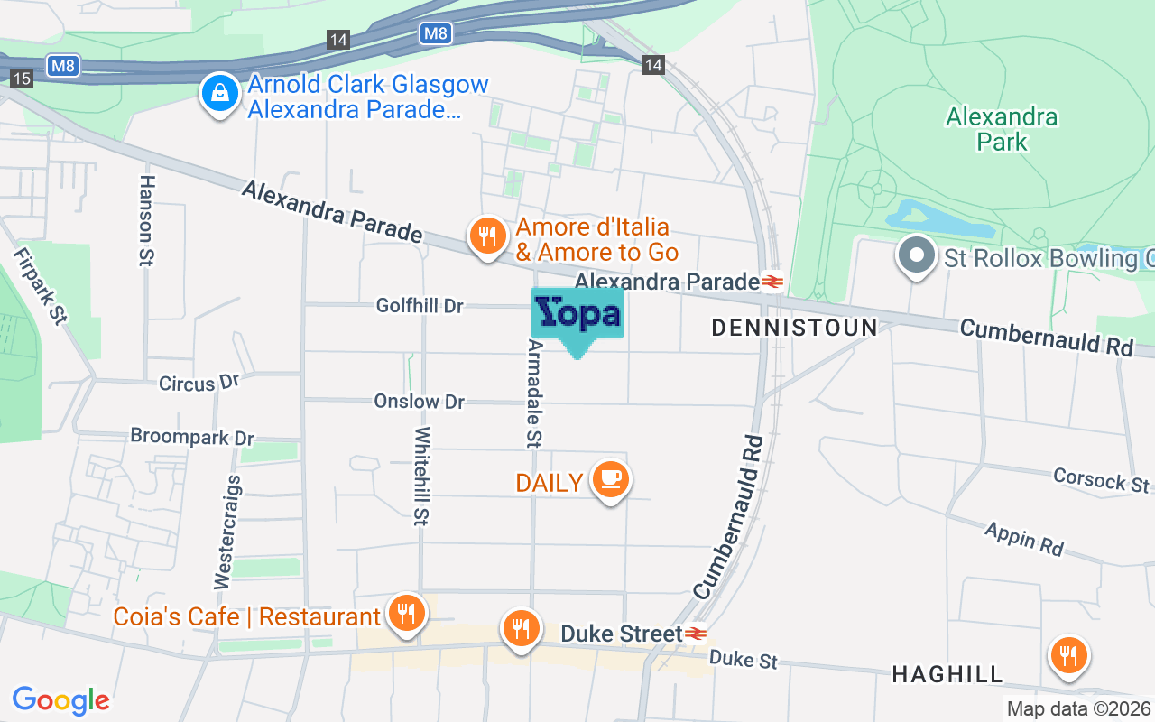 Map showing the location of G31 2SX