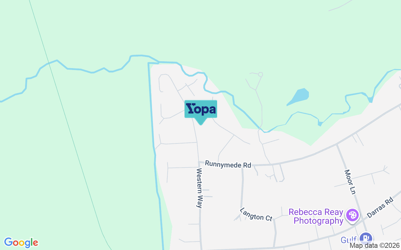 Map showing the location of NE20 9AS