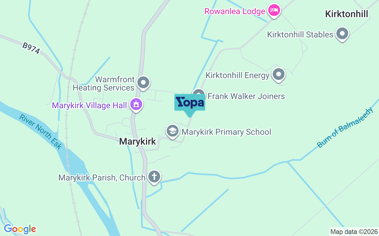 Map showing the location of AB30 1UZ