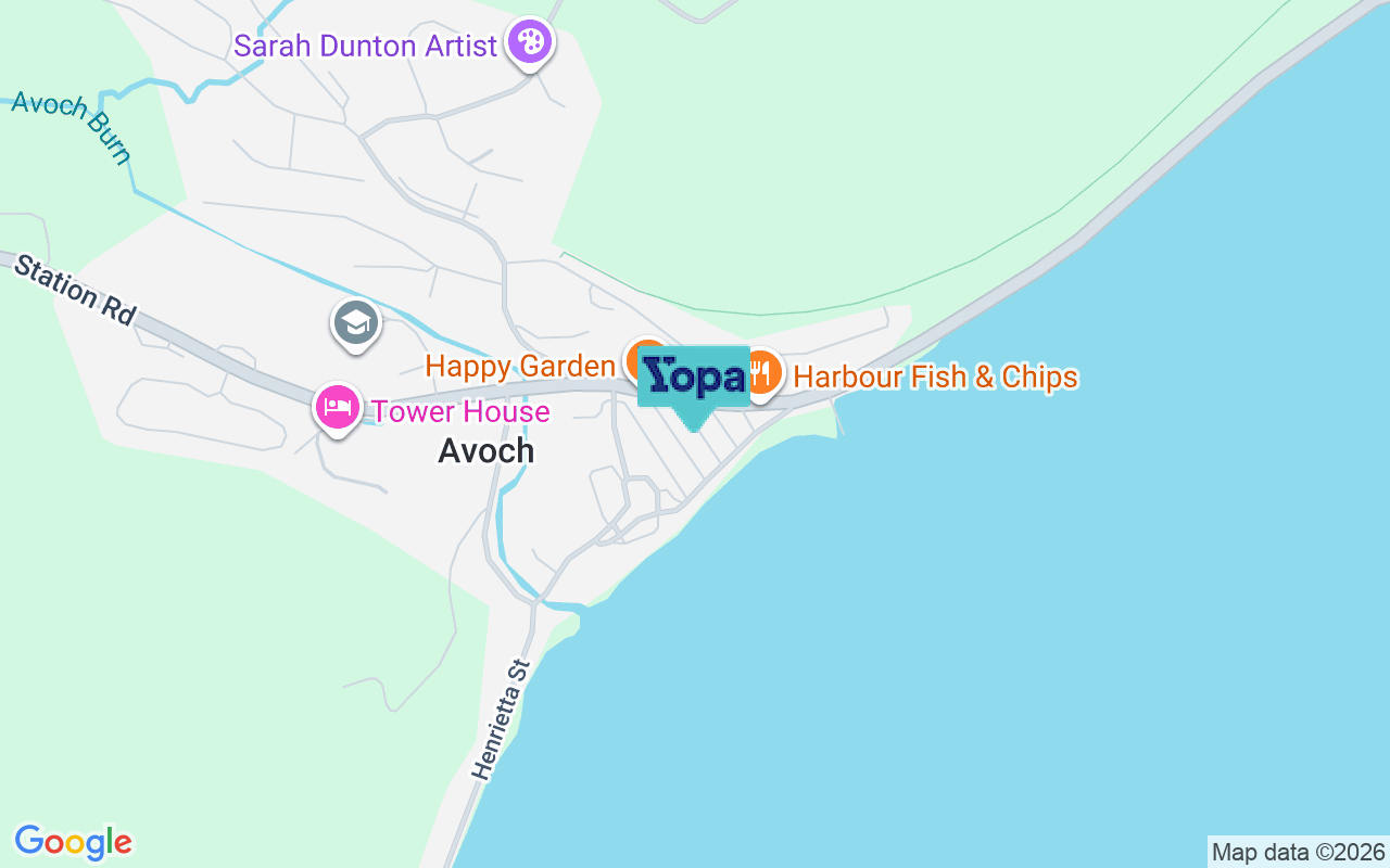 Map showing the location of IV9 8QB