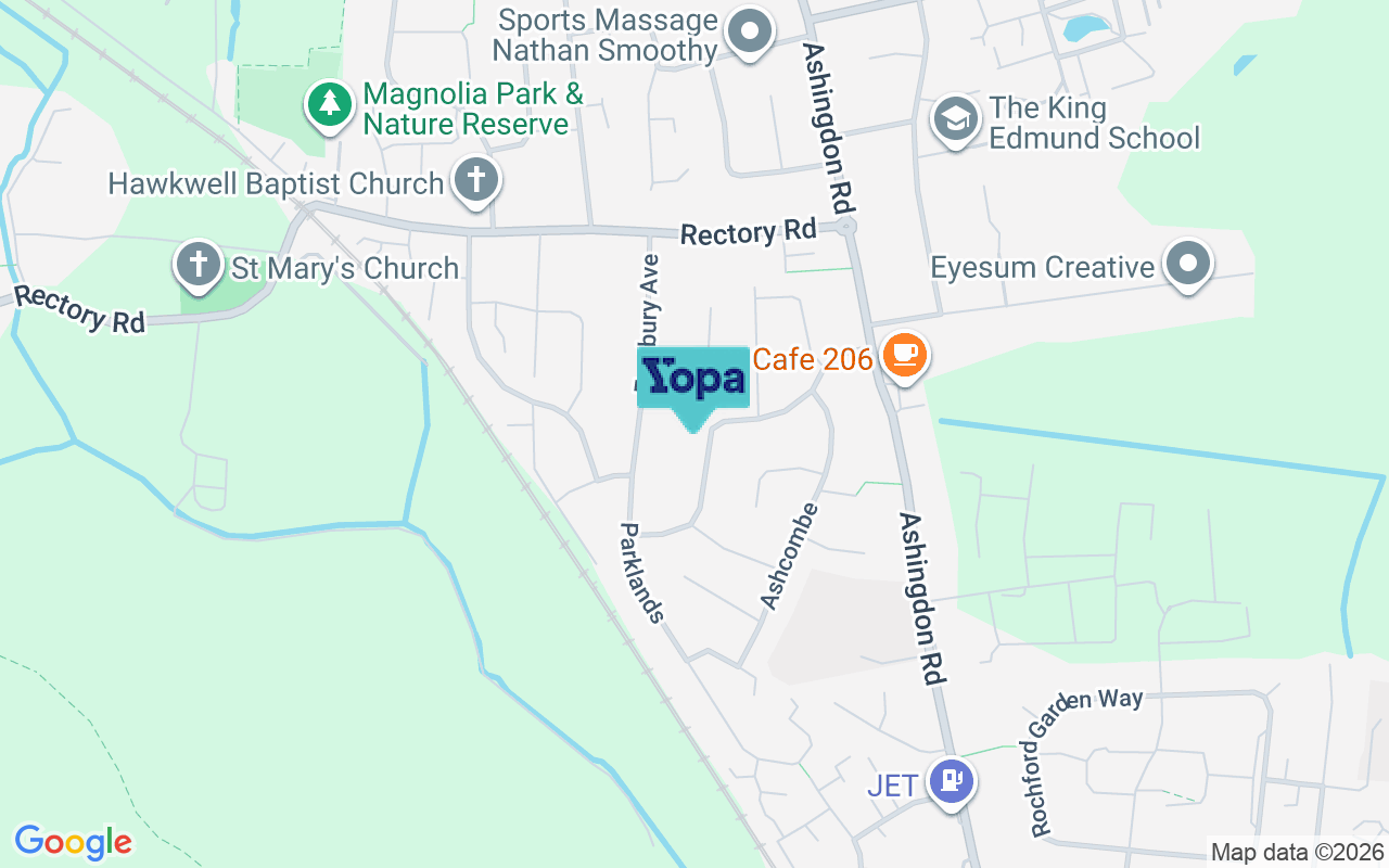 Map showing the location of SS4 1SU