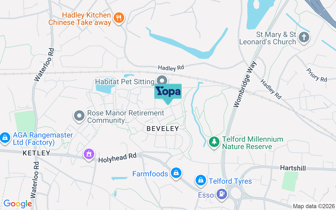 Map showing the location of TF1 5GN