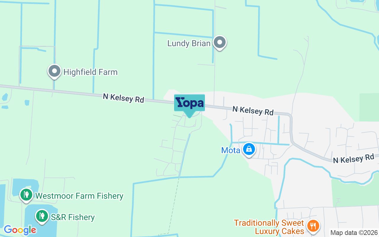 Map showing the location of LN7 6GH