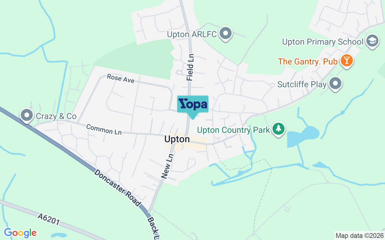 Map showing the location of WF9 1BH