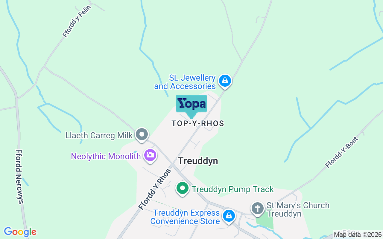 Map showing the location of CH7 4NH