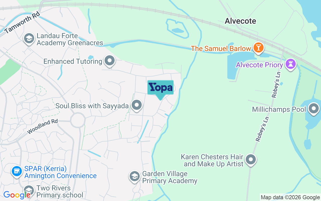 Map showing the location of B77 4FT