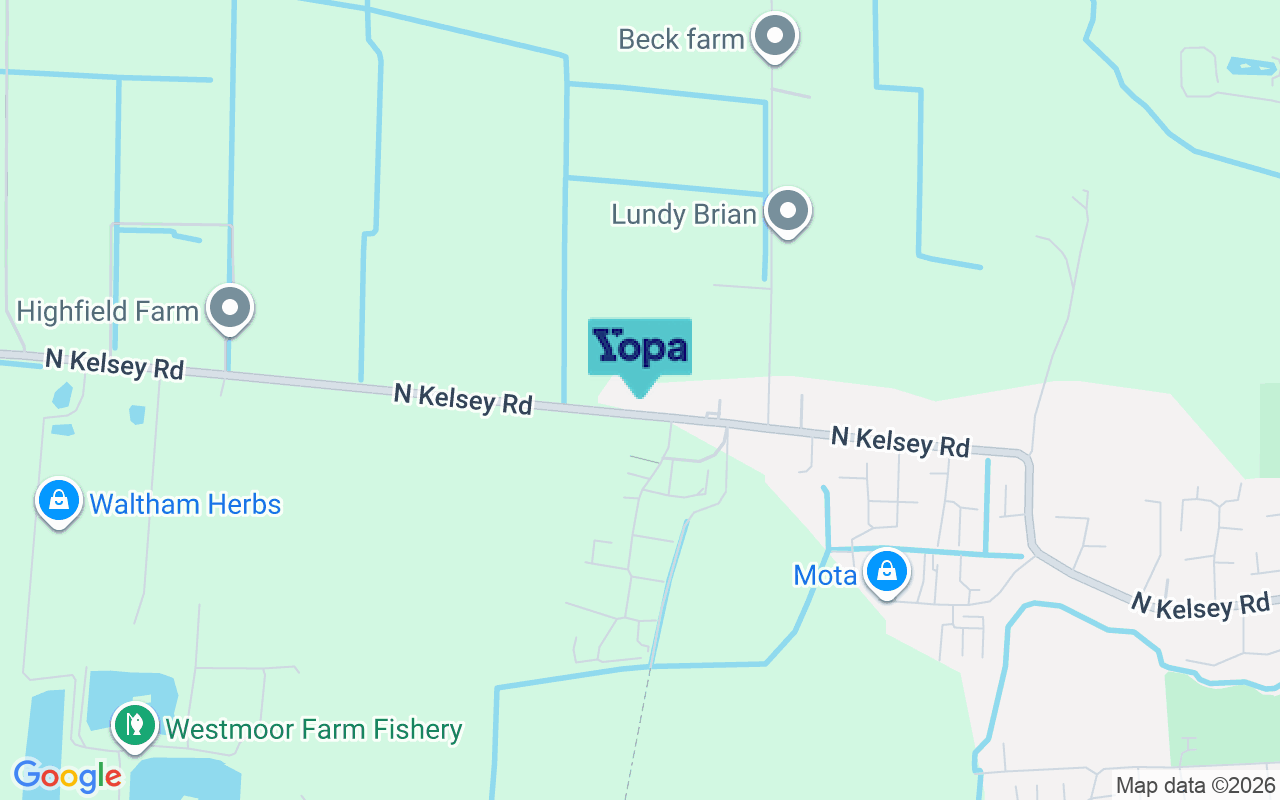 Map showing the location of LN7 6SF