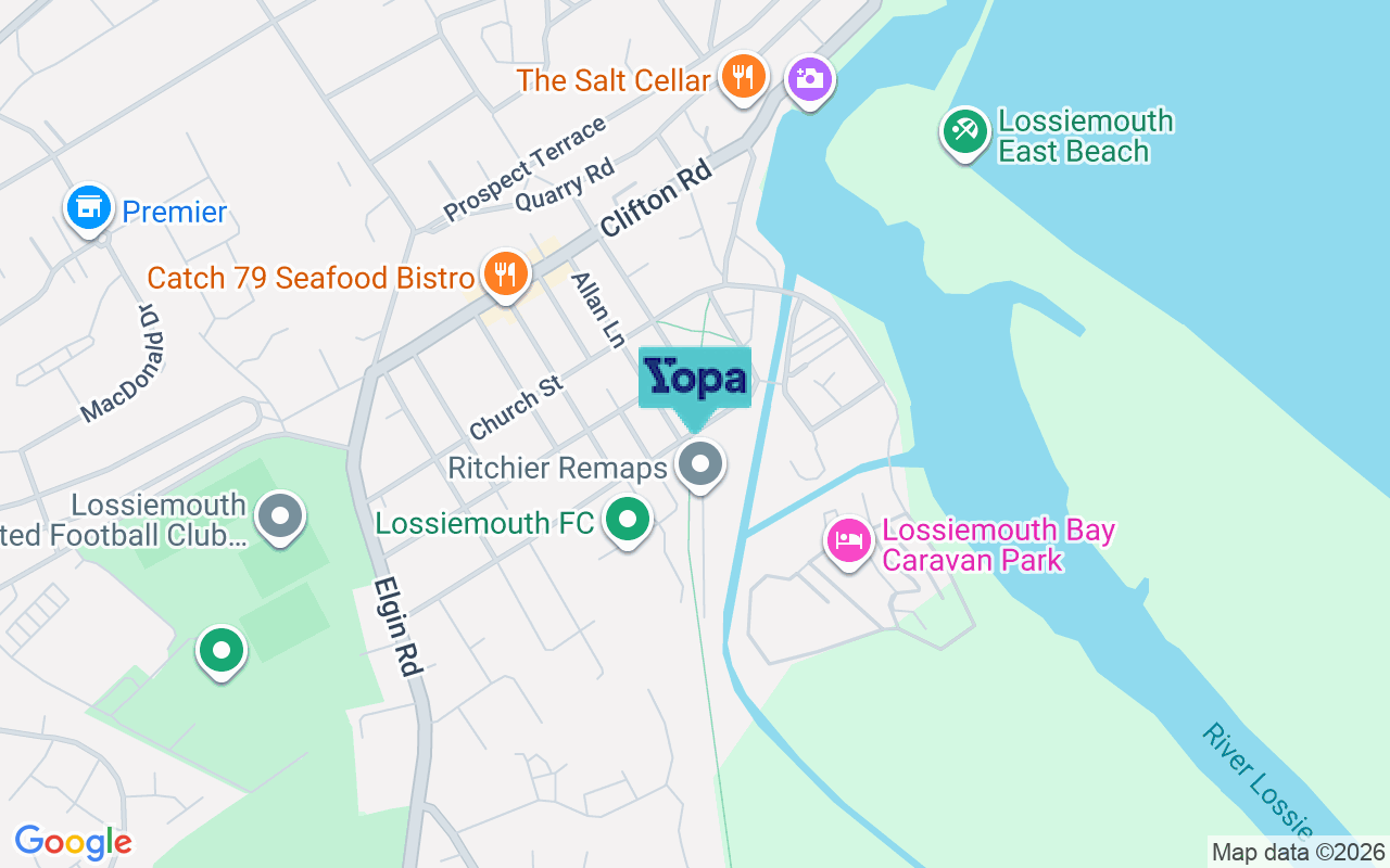 Map showing the location of IV31 6JQ