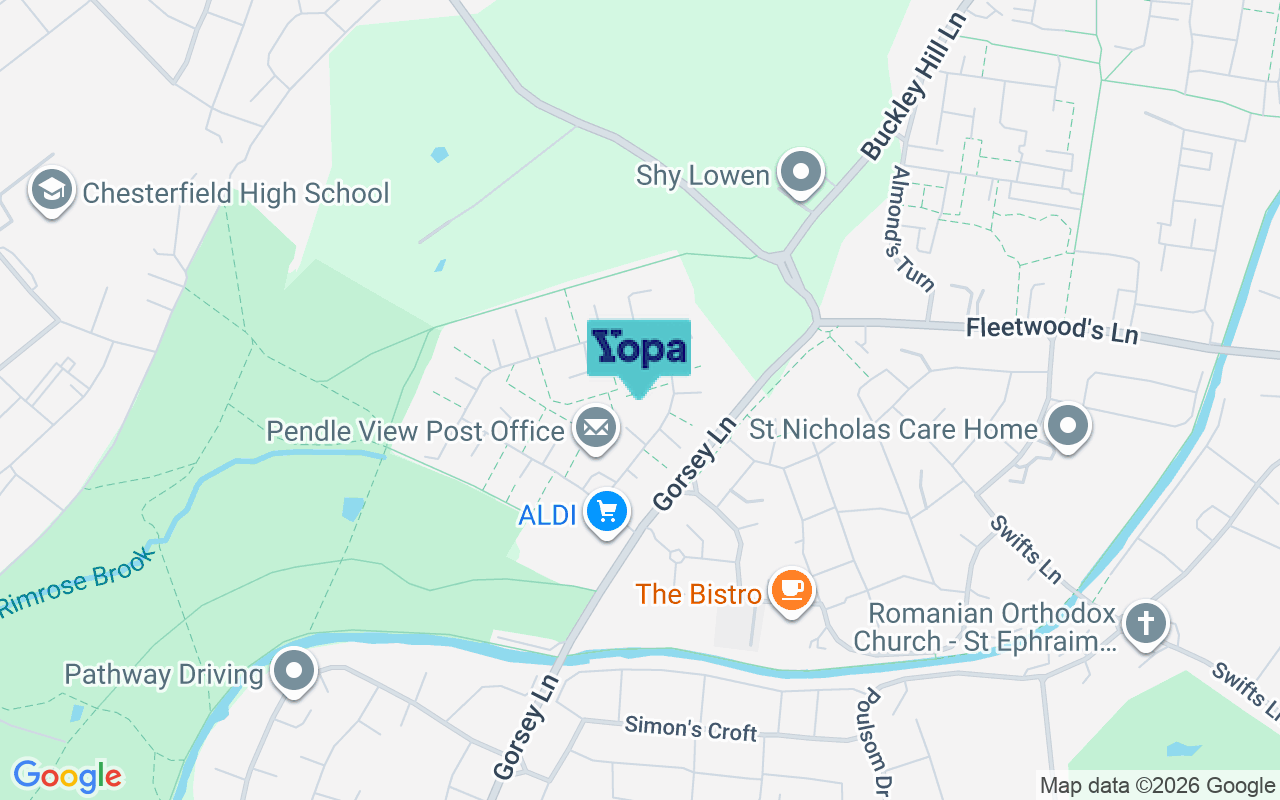 Map showing the location of L21 0JL