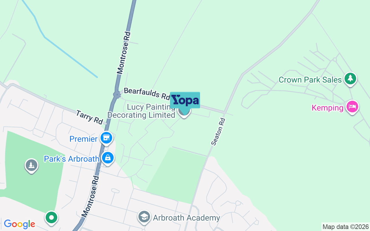 Map showing the location of DD11 5LF