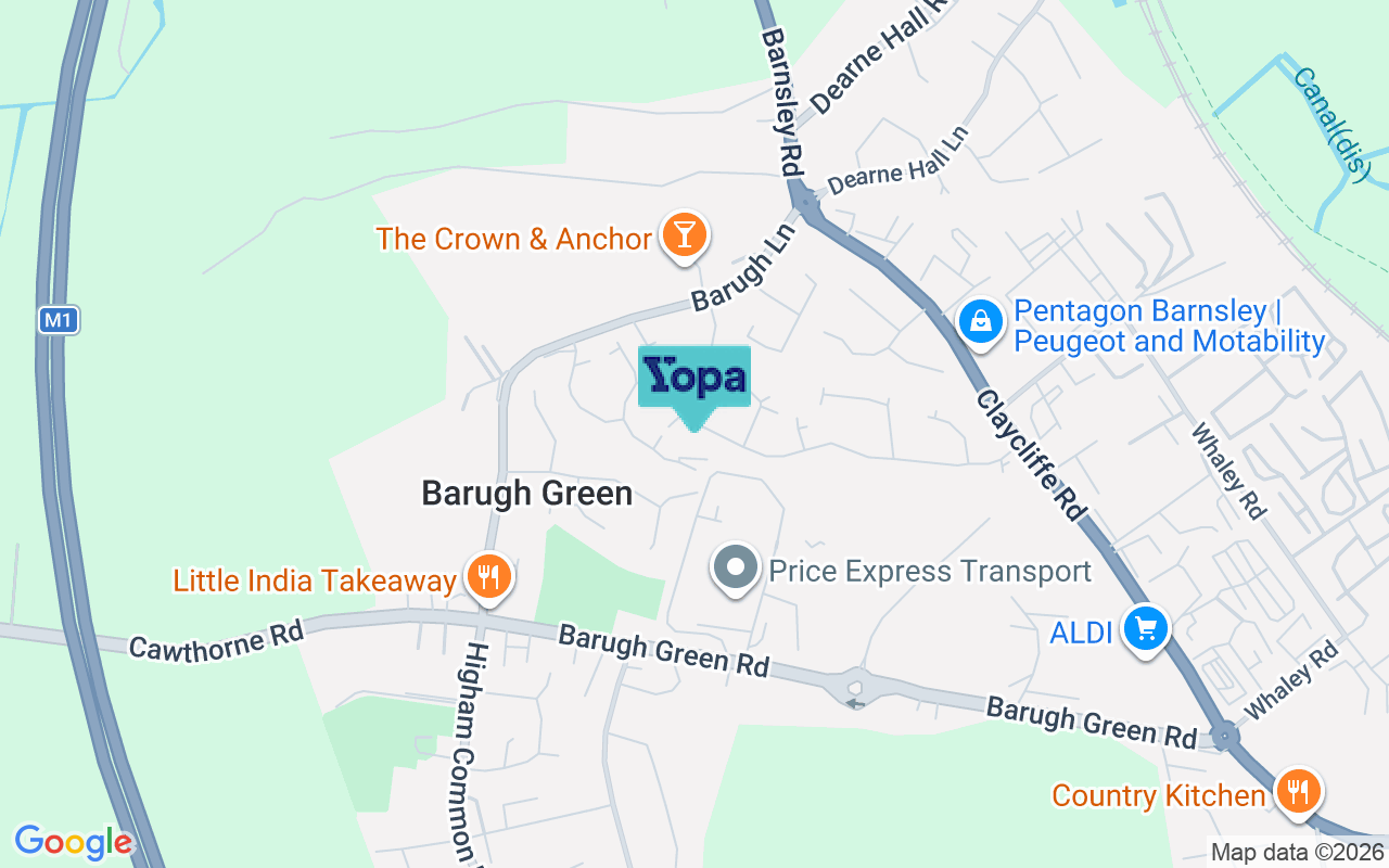 Map showing the location of S75 1QA