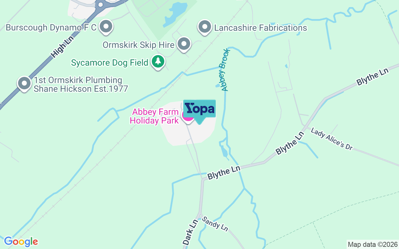 Map showing the location of L40 5TX