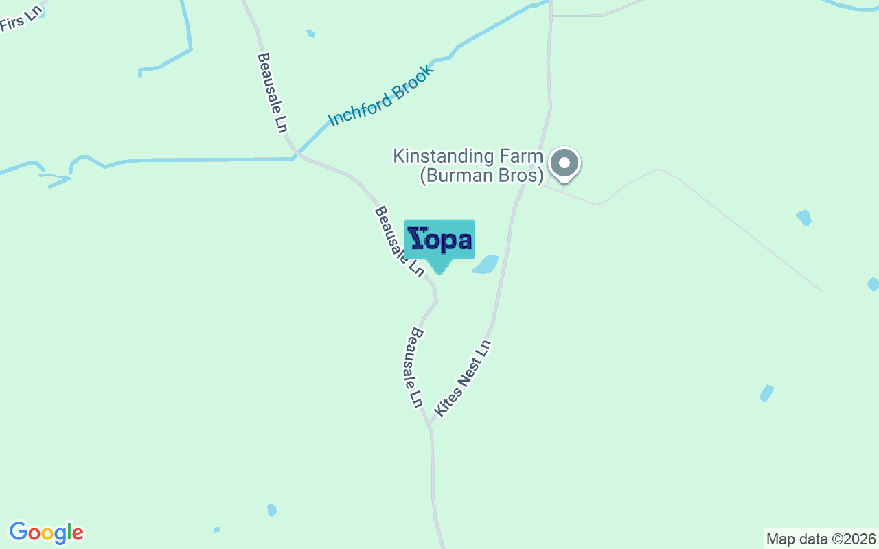 Map showing the location of CV35 7PD