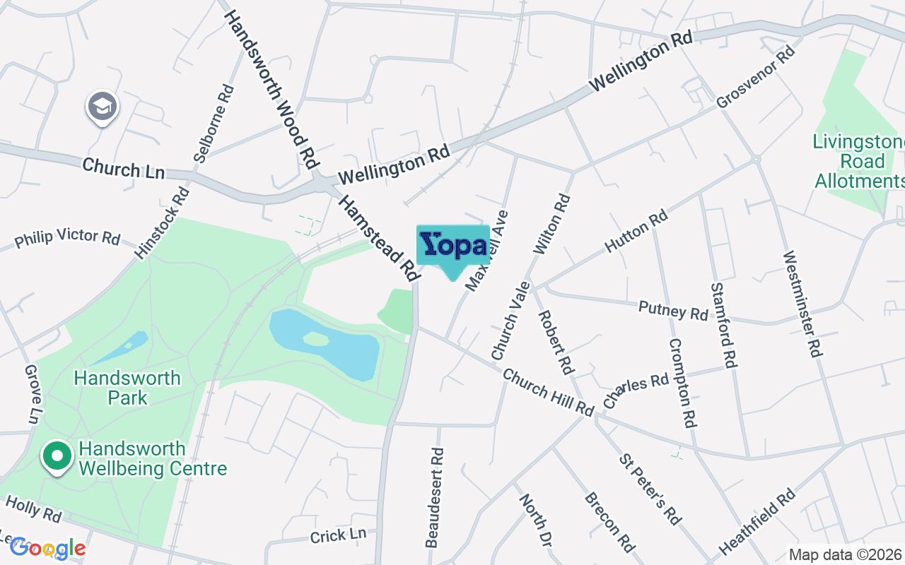 Map showing the location of B20 2RF