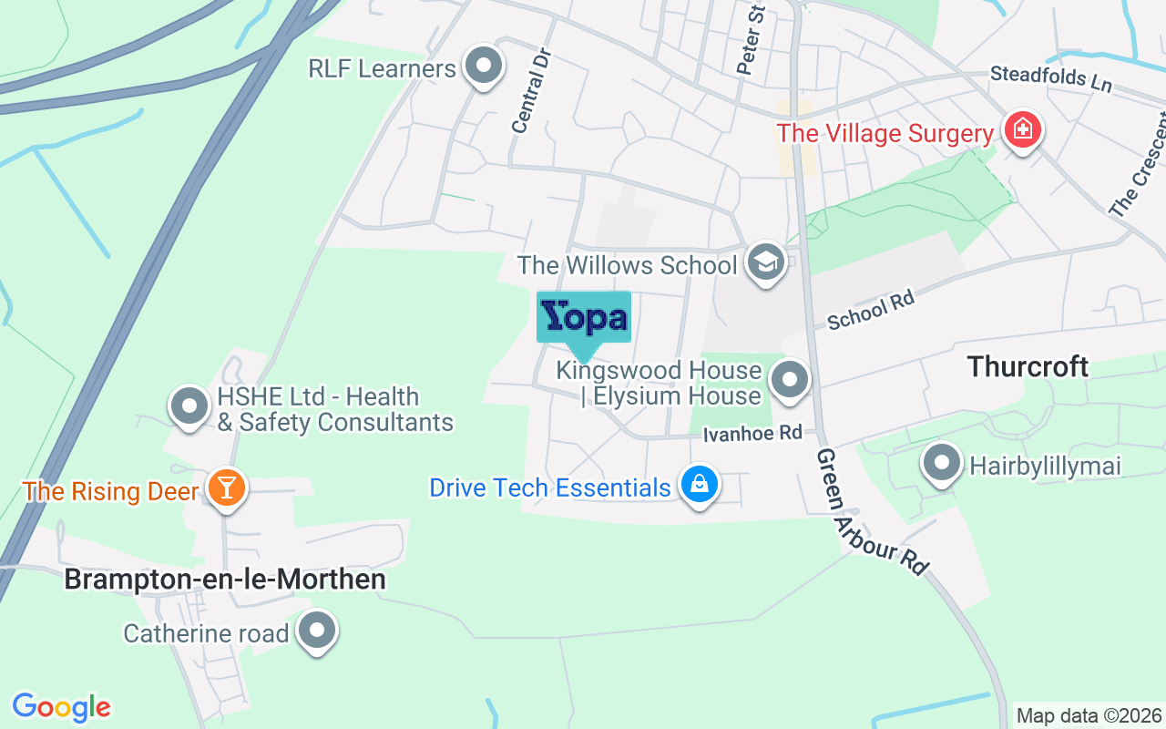 Map showing the location of S66 9PL