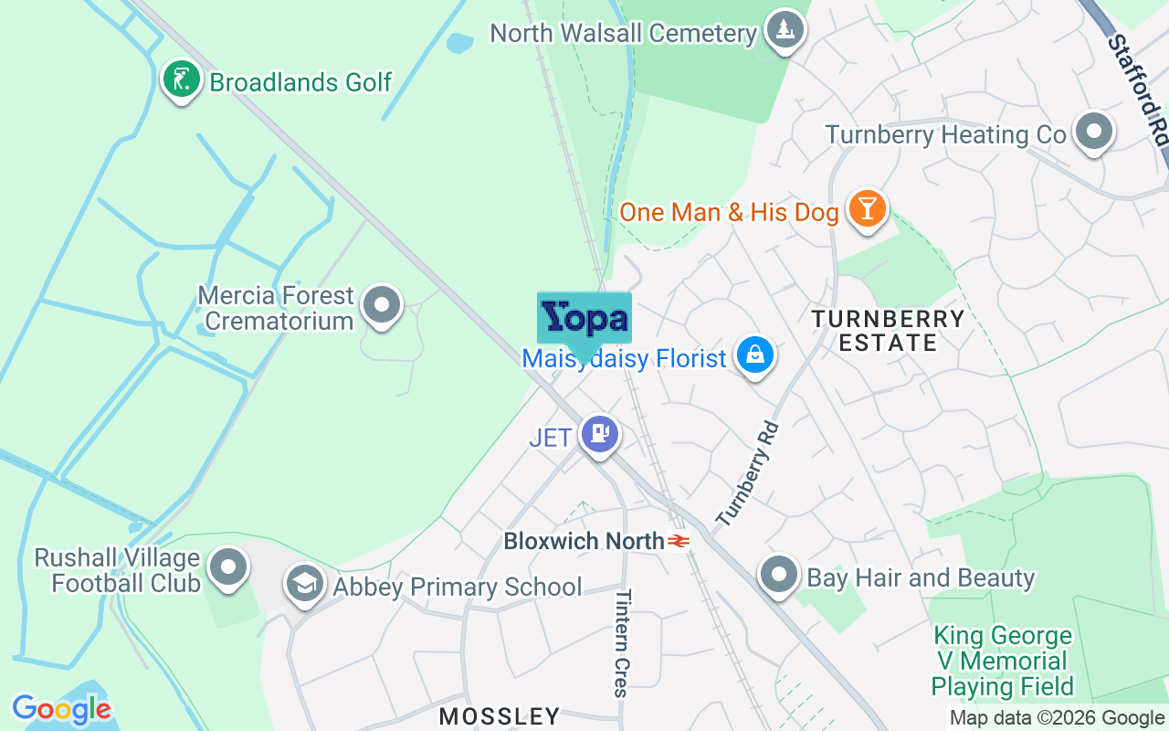 Map showing the location of WS3 2PL