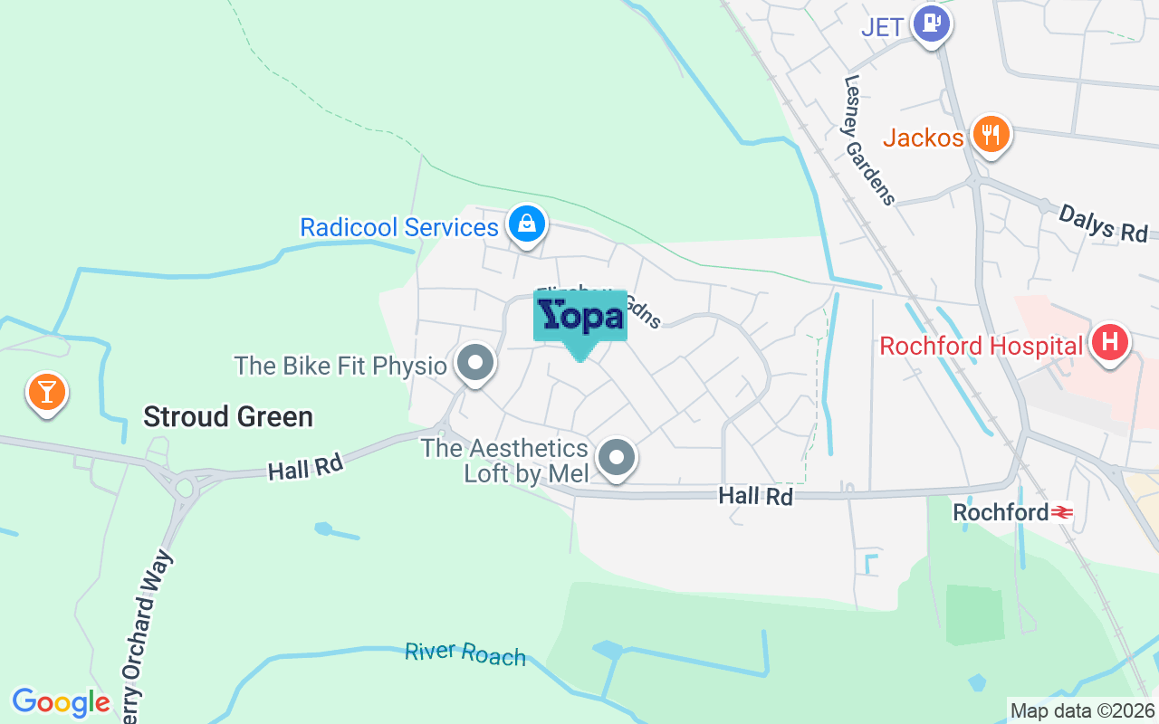 Map showing the location of SS4 1GY