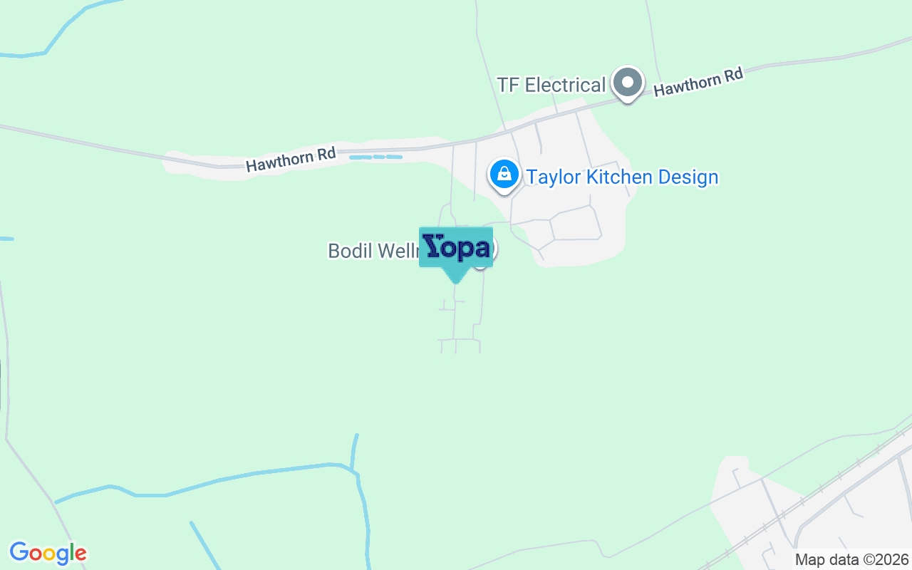 Map showing the location of LN3 4GW