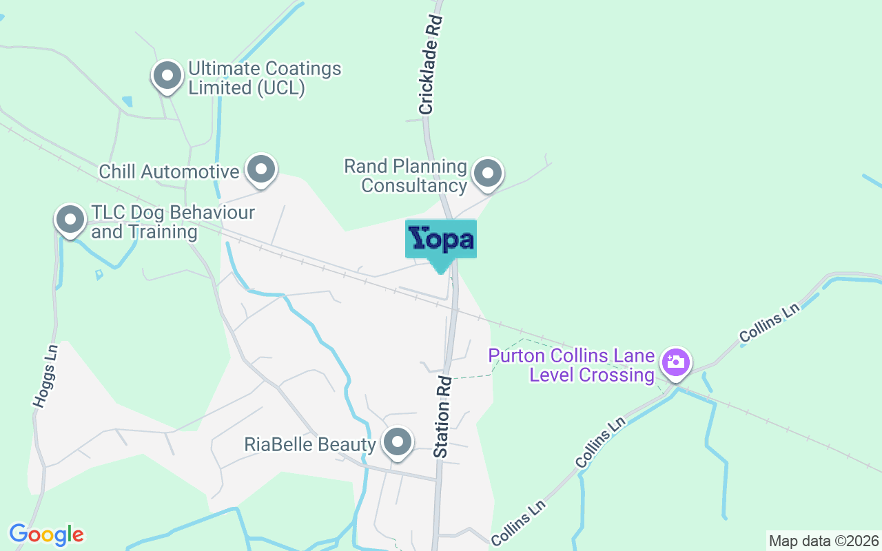 Map showing the location of SN5 4HF