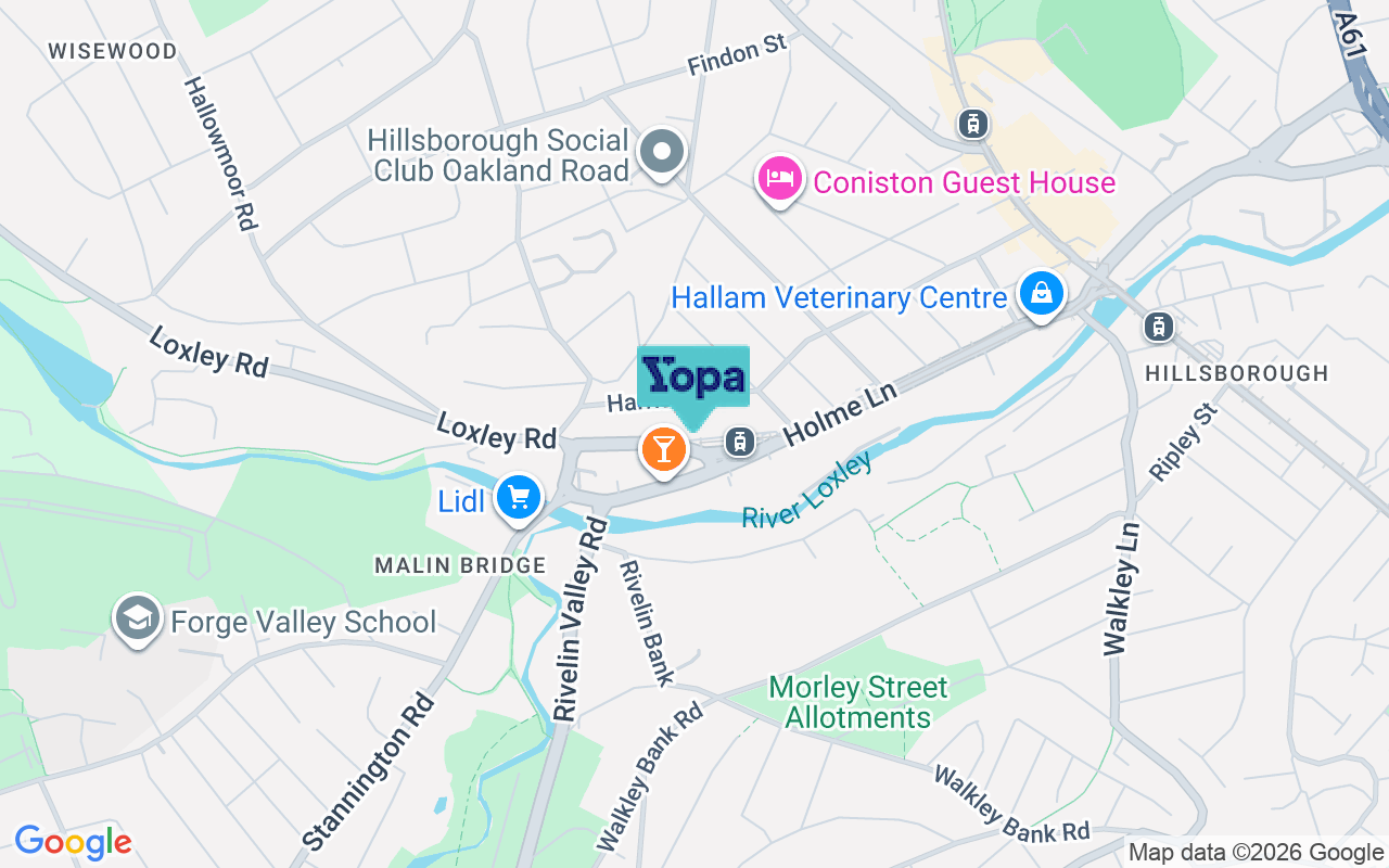 Map showing the location of S6 4NG